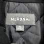 Merona Men's Black Wool Blend Pea Coat Size XL image number 4