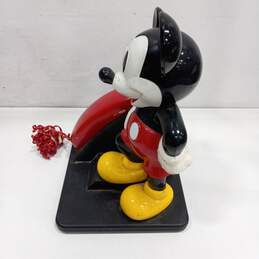 Vintage Disney Mickey Mouse AT&T Corded Push Button Telephone alternative image