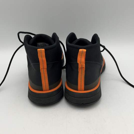 Mens All Star Pro BB Black Orange High Top Lace Up Basketball Shoes Size 14 image number 4
