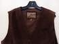 Roper Saguaro West Brown Leather Vest Size 2XL image number 5