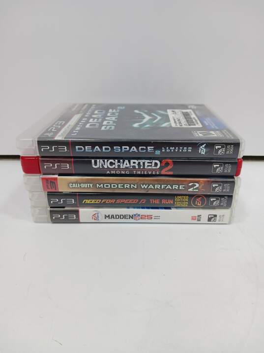 Bundle of 5 Assorted Sony PlayStation 3 Video Games image number 1