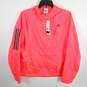 Adidas Women Neon Pink Running Jacket L NWT image number 1