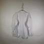 Mens Steel Regular Fit Herringbone Long Sleeve Dress Shirt Size L 16.5 32/33 image number 2