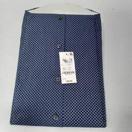 Alfani Men's Blue/White Shirt Size L 16-16 1/2 W/Tags alternative image
