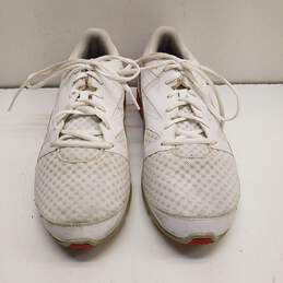 Puma White/Silver/Red Athletic Shoes Men's Size 11