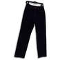 Womens Blue Denim Dark Wash Stretch Pockets Straight Leg Jeans Size 4 image number 1