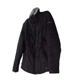 Columbia Womens Black High Neck Long Sleeve Full Zip Puffer Jacket Size M alternative image