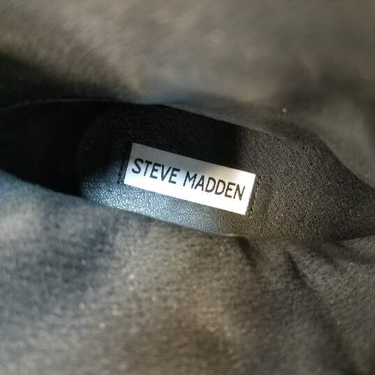 Steve Madden Women's Zora Black Western Ankle Boots Size 10 image number 7