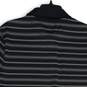 NWT Mens Multicolor Striped Performance Short Sleeve Golf Polo Shirt Size M image number 4