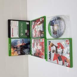 Lot of 6 XBOX ONE Games