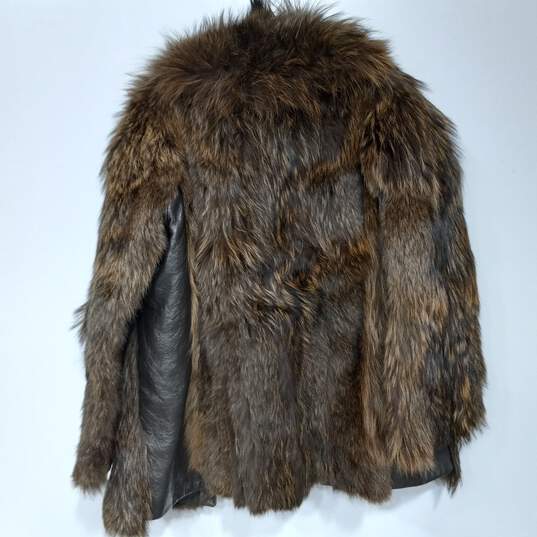 Women's Brown Grogg's Of Wichita, Fur Coat image number 2