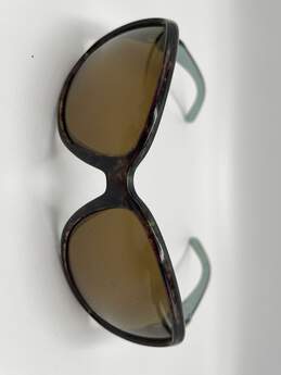 Suncloud Womens Weave Polarized Brown Rectangular Sunglasses J-0469811-G-02