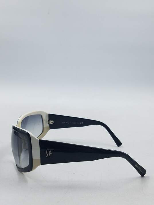 Salvatore Ferragamo Bicolor Square Sunglasses image number 4