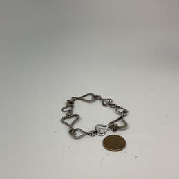 Designer Silpada 925 Sterling Silver Spread The Love Heart Chain Bracelet alternative image