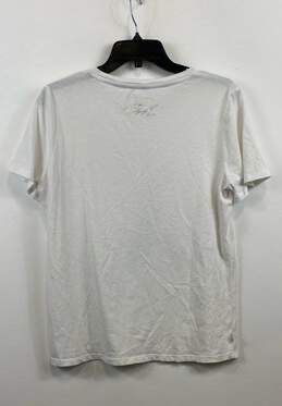 Karl Lagerfeld White Casual T-Shirt - Size Medium alternative image