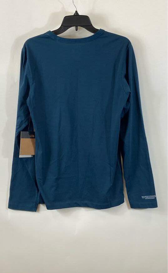 The North Face Blue Long Sleeve Shirt - Small image number 1
