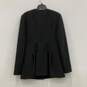 Emporio Armani Womens Black Pockets Long Sleeve Button Front Blazer Size 46 image number 2