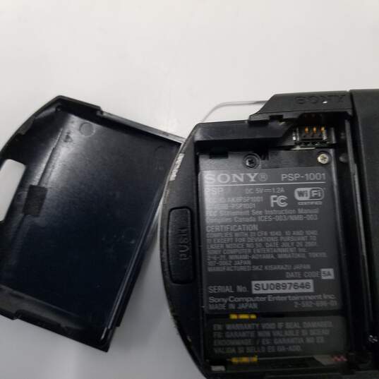 Untested Sony PSP 1001 with Hard Case image number 3