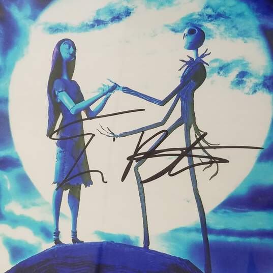 Framed & Matted The Nightmare Before Christmas Print Art Signed by Director Tim Burton image number 2