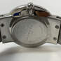 Designer Skagen Denmark Silver Tone Round Dial Adjustable Strap Wristwatch image number 4