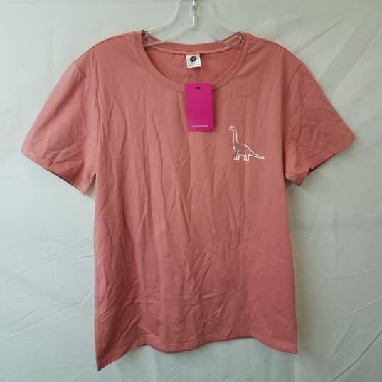 Rose Park Dinosaur Short Sleeve Graphic T-Shirt Adult Size M NWT image number 1
