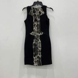 NWT Rebecca Minkoff Womens Moulin Black White Sleeveless Sheath Dress Size 0 alternative image