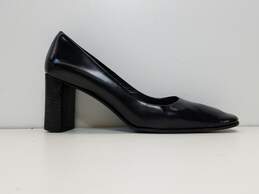 Prada Black Calzature Donna in Pelle Vintage Heels Size 37 EU 6.5 US AUTHENTICATED