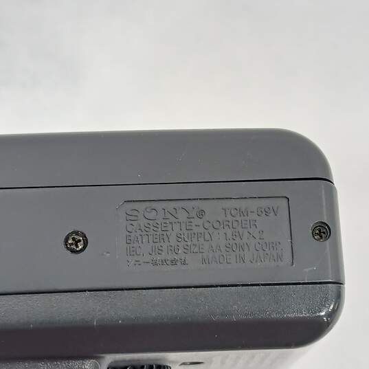Sony Cassette Corder image number 8