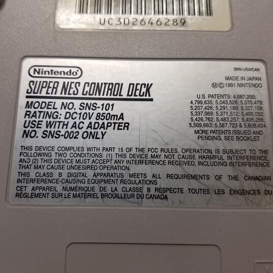 Super Nintendo Original SNS-005 SNES Vintage Controller Clean Tested  GUARANTEED!
