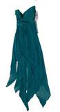 NWT Womens Blue Ruffle Reign On Emerald Sleeveless Fit & Flare Dress Size 5/6 image number 1