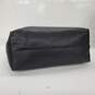 Madewell The Transport Black Leather Zip Top Tote NWT image number 4