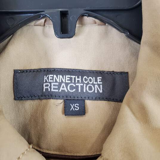 Kenneth Cole Women's Tan Coat SZ XS image number 6