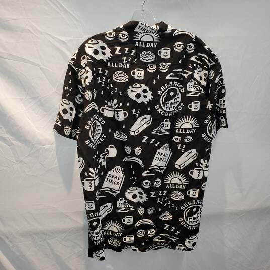 PYKNIC Full Button Up Short Sleeve Shirt NWT Size M image number 2