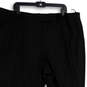 NWT Womens Black The Madison Slash Pocket Straight Leg Dress Pants Size 22W image number 3