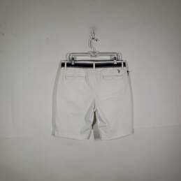 Mens Activate Stretch Flat Front Slash Pockets Belted Chino Shorts Size 34 alternative image