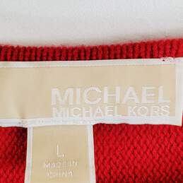 Michael Kors Women Red Sweater L alternative image