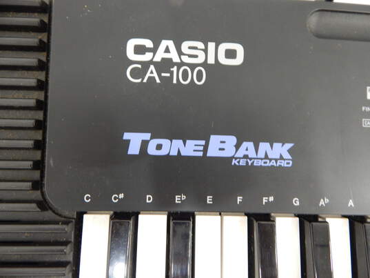 VNTG Casio Model CA-100 Tone Bank Electronic Keyboard w/ Power Adapter image number 5