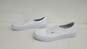 Vans Classic Shoes White Leather Size 8 image number 2