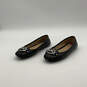 Womens Fulton Black Leather Closed Toe Slip-On Classic Ballet Flats Size 6 image number 4