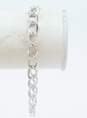 925 Sterling Silver Drop Earrings Pendant Necklace & Bracelet 20.2g image number 3
