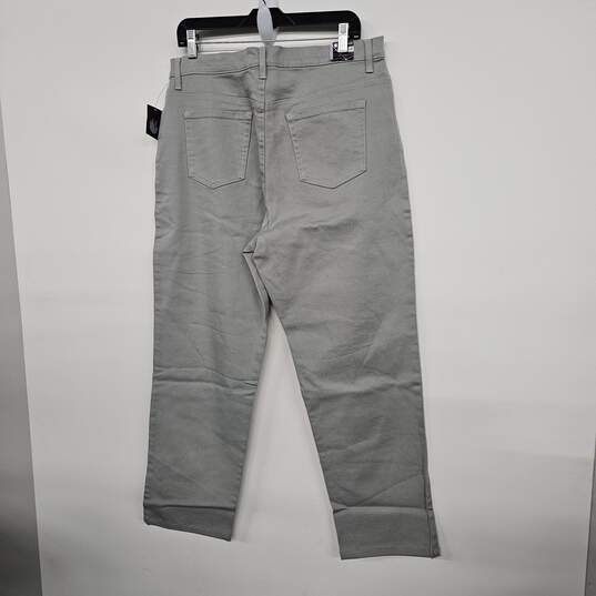 Gray Denim Tapered Leg Jeans image number 2