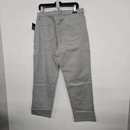 Gray Denim Tapered Leg Jeans alternative image