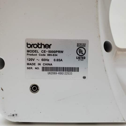 Brother Project Runway Limited Edition CE-5000 PRW Computerized Sewing Machine Untested image number 4