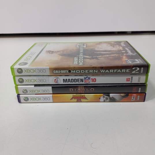 Bundle of 4 Microsoft Xbox 360 Video Games image number 3