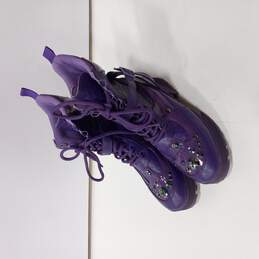 Cape Robin Purple Bling Boots Women's Size 6