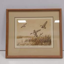 Ducks Unlimited California Signed Numbered Framed Print