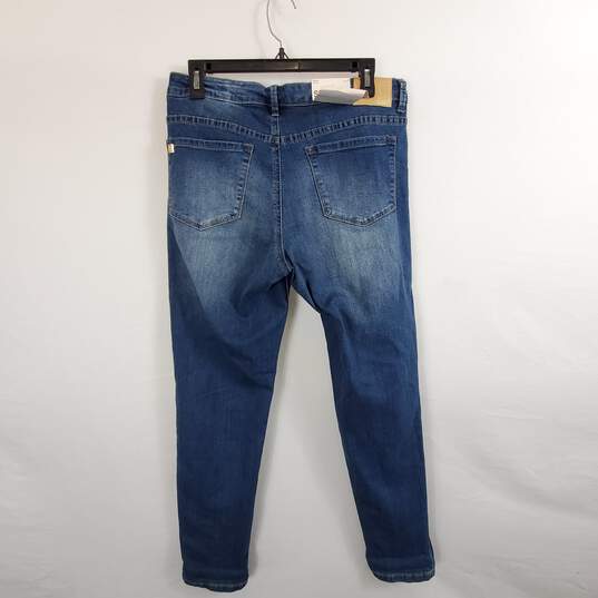 Anne Klein Women Straight Blue Jeans Sz 8 NWT image number 4