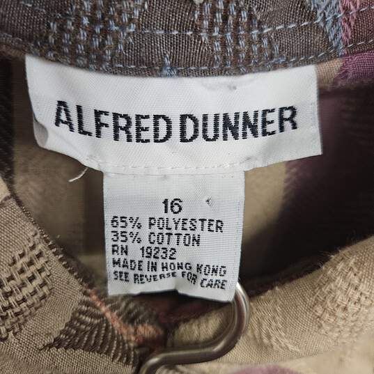 Alfred Dunner Multi-Colored Floral Button Up image number 3