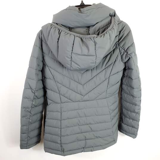 Tommy Hilfiger Women Grey Puffer Jacket XS NWT image number 2