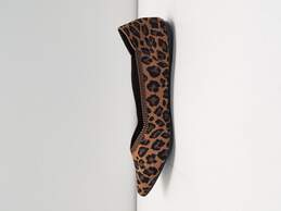 Mia Brown Leopard Print Flats Size 10 alternative image